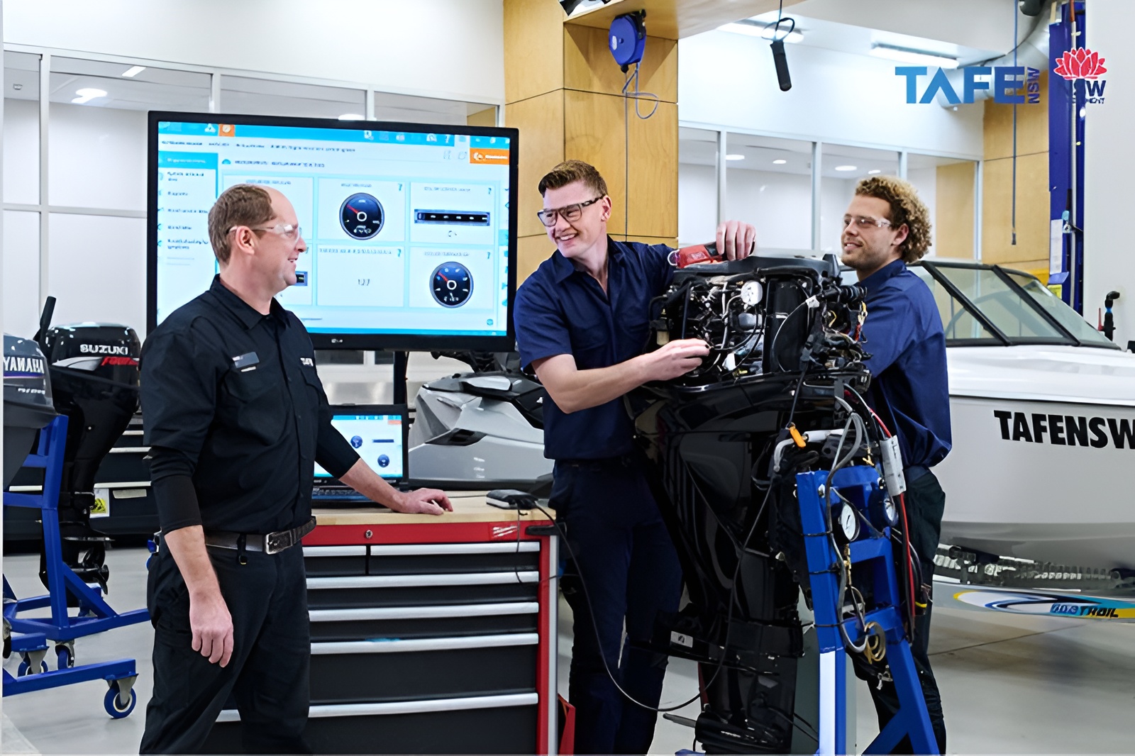 Các giảng viên tại TAFE NSW đều là những chuyên gia đã có nhiều năm làm việc trong lĩnh vực chuyên môn của mình