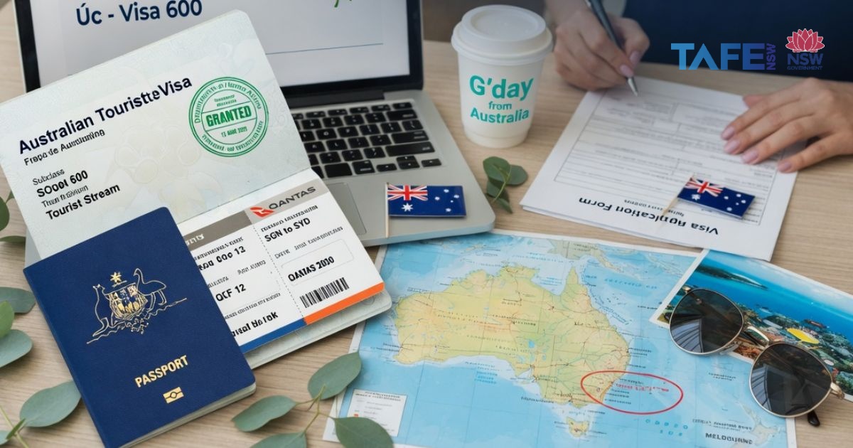 Lưu ý khi sử dụng visa Úc để được miễn hoặc nới lỏng visa nước thứ ba